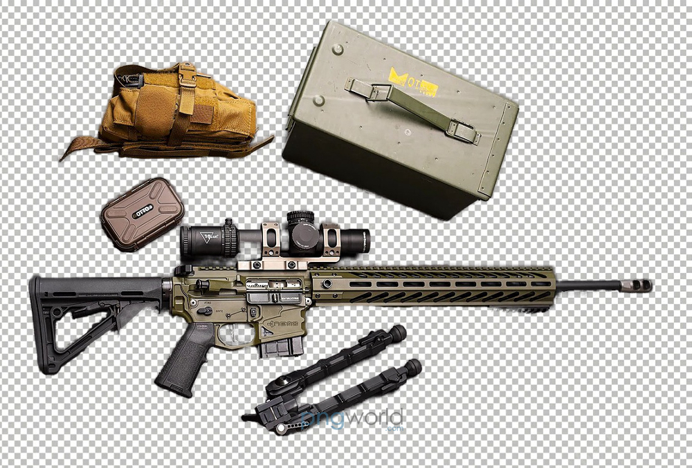 Rifle Gun Kit PNG in HD with Transparent Background gun,png,hd,uzi,banner,toy,poster,war,fight,clipart,rifle,magazine